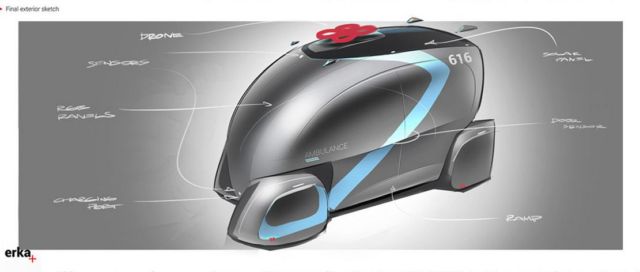 ERKA Autonomous Ambulance concept (3)