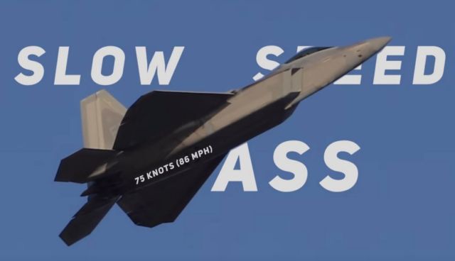 F-22 Raptor Precision Aerial Maneuvers