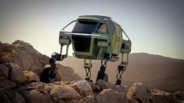 Hyundai Four-Legged 4x4 Robo-cars 