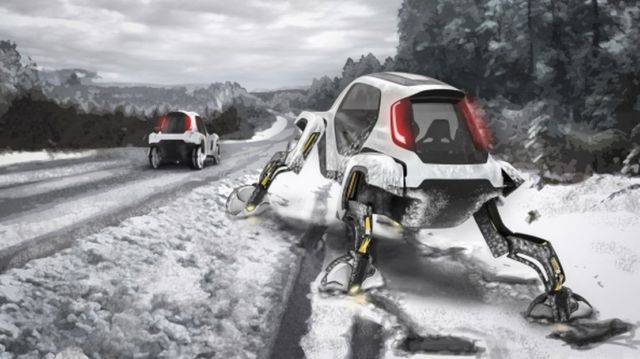 Hyundai Four-Legged 4x4 Robo-cars (1)