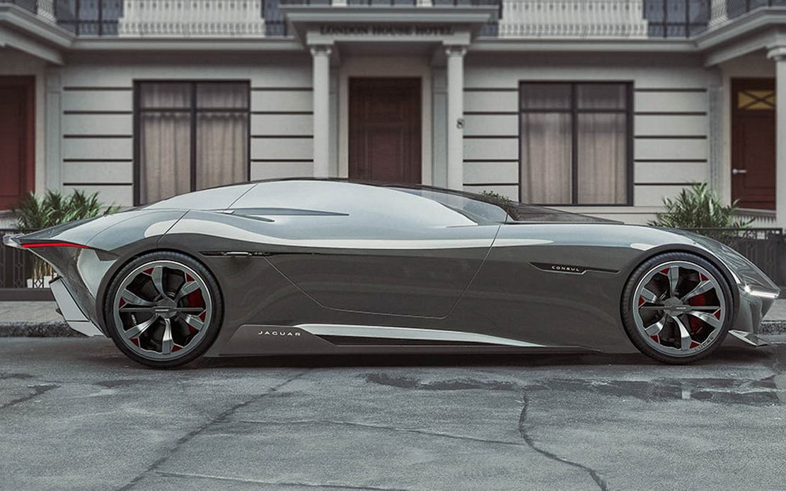 Jaguar Consul Autonomous supercar concept (1)