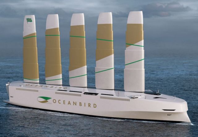 Oceanbird Wind-powered Cargo Vessel (3)