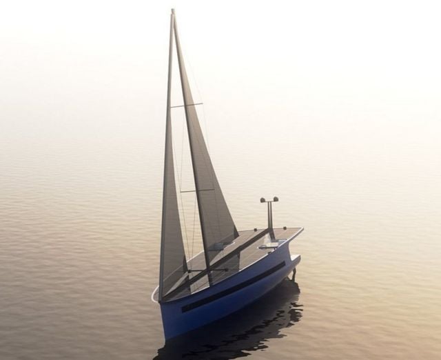 P1 Solar-Powered Sailing Yacht