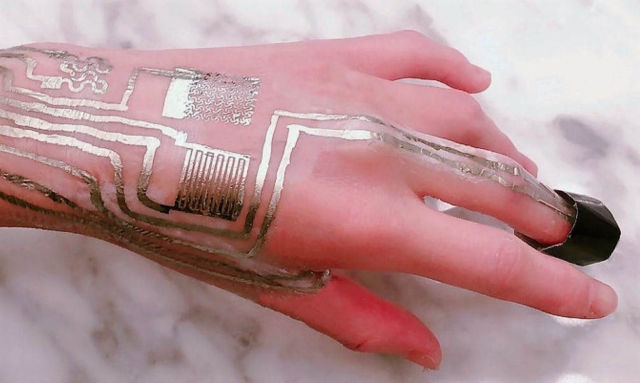 Printing Wearable Sensors directly on Skin