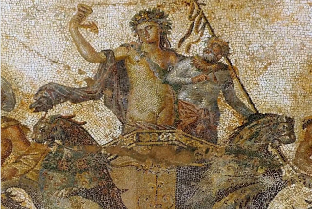 Uncovering the stunning Ancient Greek mosaic of Dionysus