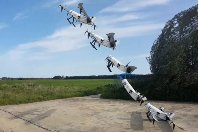 Hydrogen-powered Drone flies longer and greener