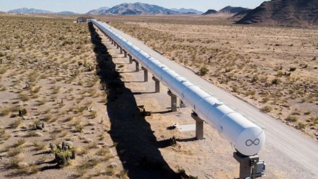 Virgin Hyperloop track