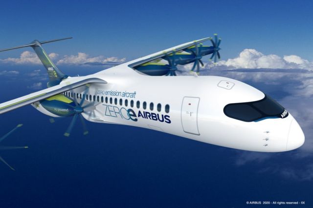 Airbus proposes removable Hydrogen Propulsion system