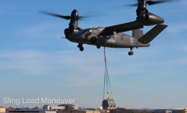 Bell V-280 Valor Next Generation Tilt Rotor aircraft in Flight (1)