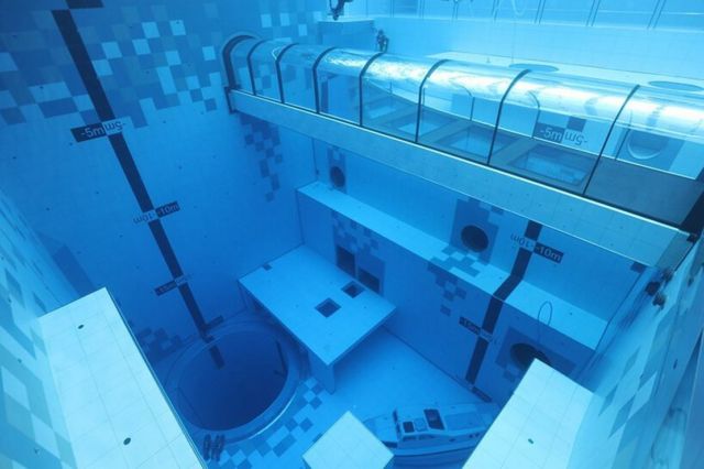 Deepspot deepest Diving Pool in the world