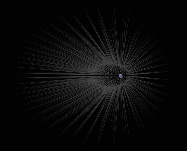 Earth may be surrounded by Hairy Dark Matter