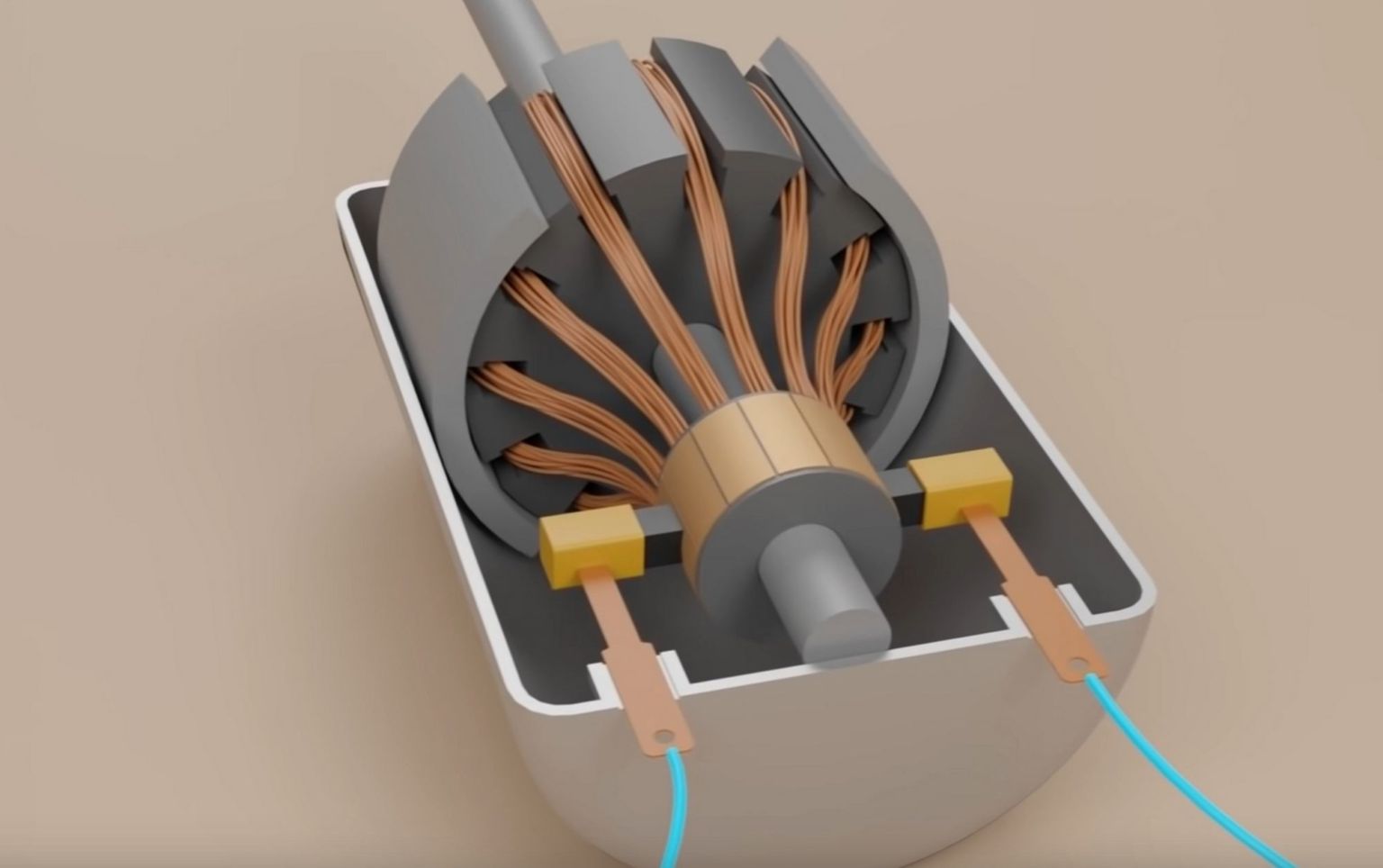 How does an Electric Motor work? WordlessTech