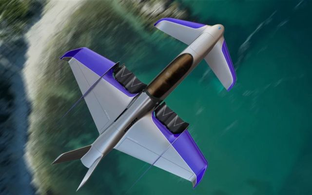 Manta hybrid eVTOL aircraft (2)