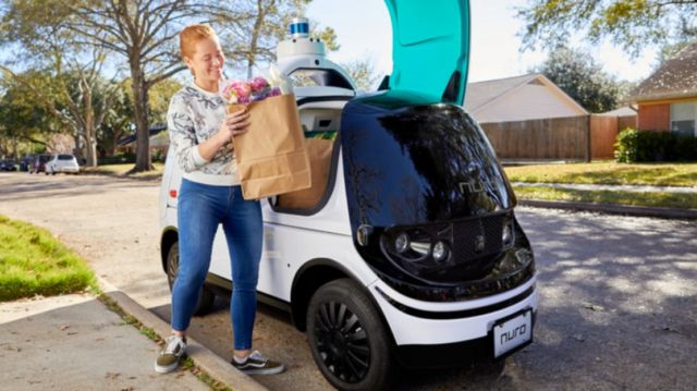 Nuro R2 become the first autonomous-vehicle delivery service in California