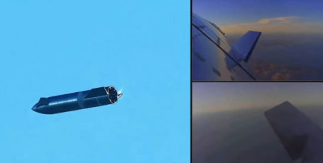 SpaceX Starship SN8 spectacular Flight - video | WordlessTech