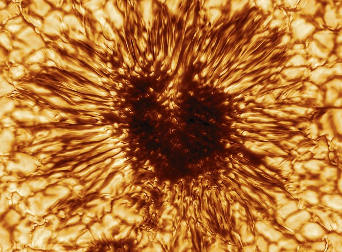 The sharpest-ever Sunspot image