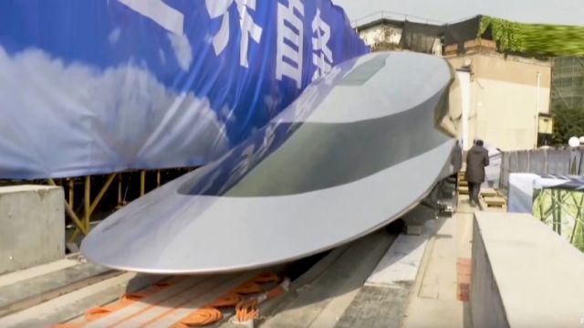 China's new Maglev Train will travel at 620km/h