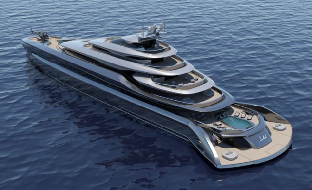 Indah 120 meters superyacht