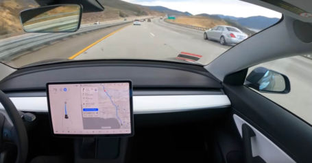 Tesla Model 3 achieved autonomous journey from San Francisco to LA ...