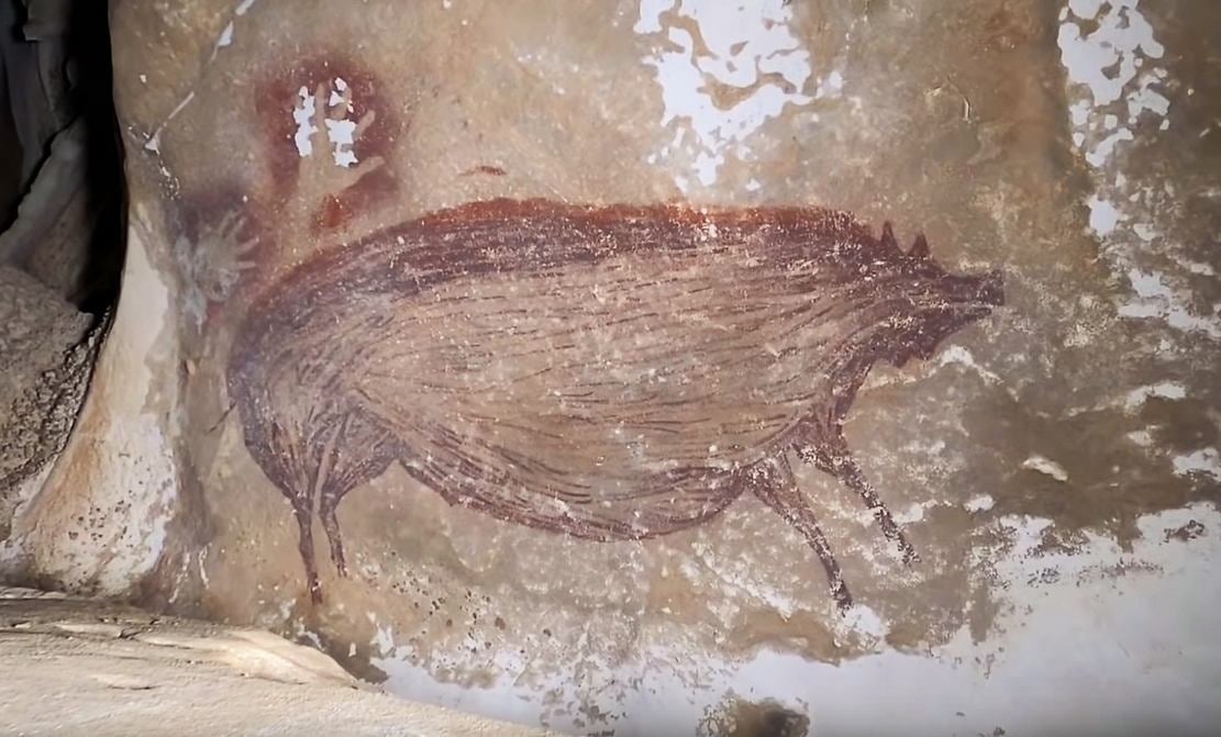 World’s oldest known Cave Painting