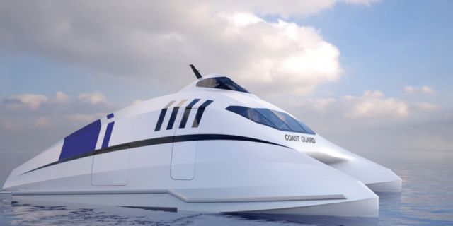 A2V aerodynamic catamaran (2)