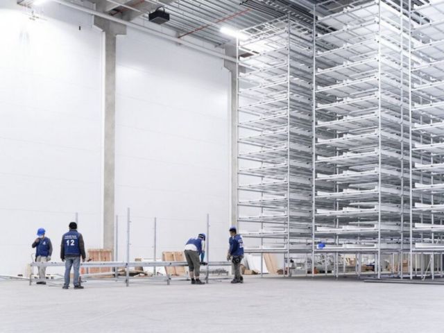 Construction of Europe’s Largest Vertical Farm started