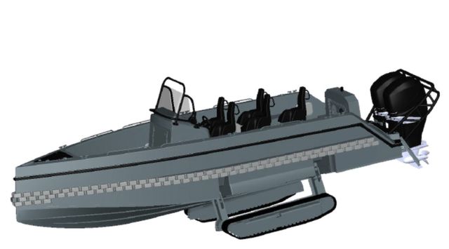 Iguana Pro Interceptor amphibious craft (1)