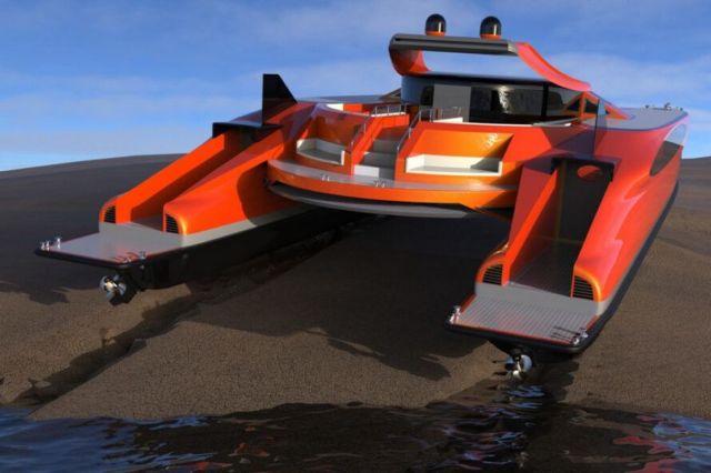 Lazzarini Pagurus amphibious catamaran (7)