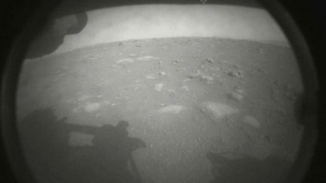 Perseverance rover sends first images from Mars