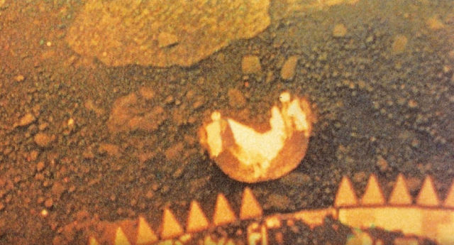 What did the Soviets photograph on Venus