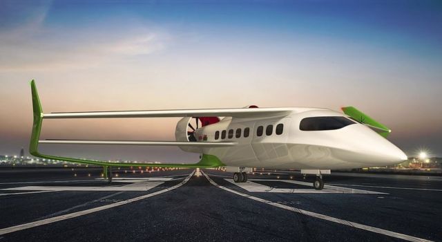 Faradair Beha bio electric Hybrid aircraft 