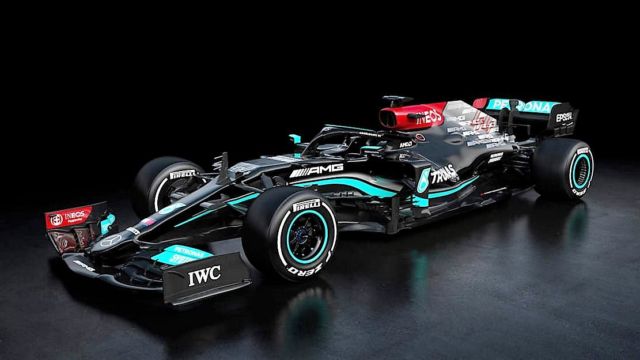 Mercedes F1 W12 challenger for the 2021 season