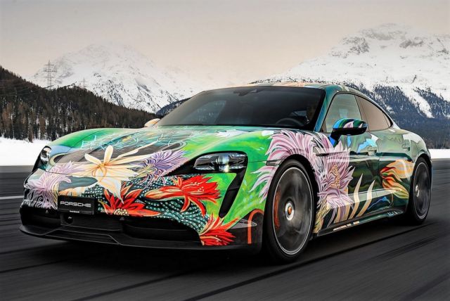 Porsche Taycan 4S Artcar 