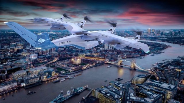 Vertical Aerospace’s all-electric aircraft