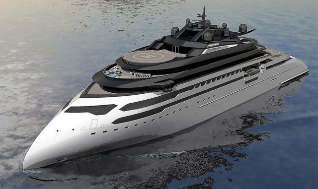 Ulstein CX127 Expedition Yacht Concept 