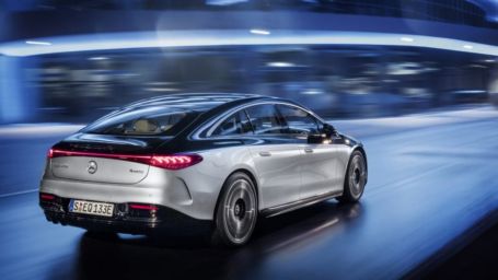 Mercedes-Benz EQS Electric Sedan | WordlessTech