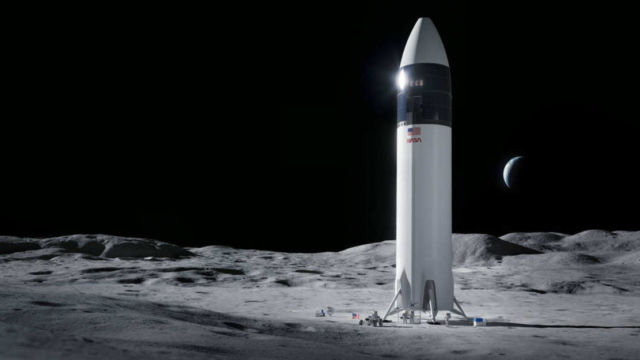 NASA has chosen SpaceX to return to the Moon