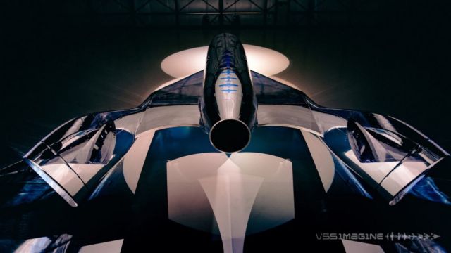 Virgin Galactic’s VSS Imagine shiny new Spaceship (3)