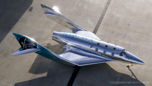 Virgin Galactic’s VSS Imagine shiny new Spaceship (2)