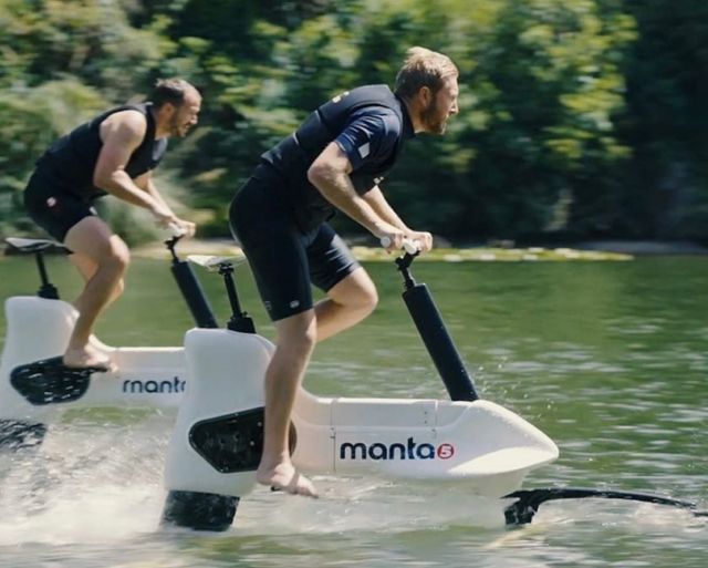 Manta5 Hydrofoil ebike 