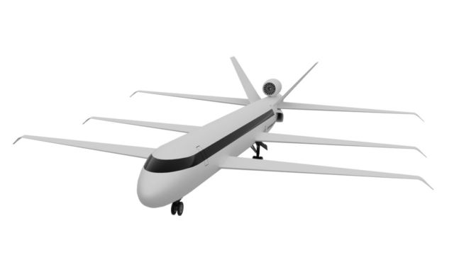 Super-efficient Tri-Wing widebody aircraft concept (1)