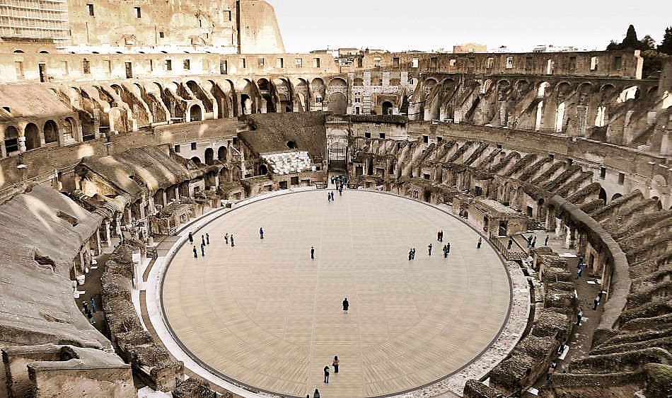 The new Arena of the Colosseum