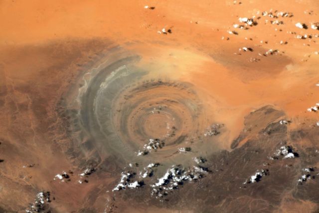 The ‘Eye of Sahara’ by ESA