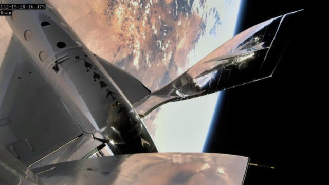 Virgin Galactic reaches space from Spaceport America