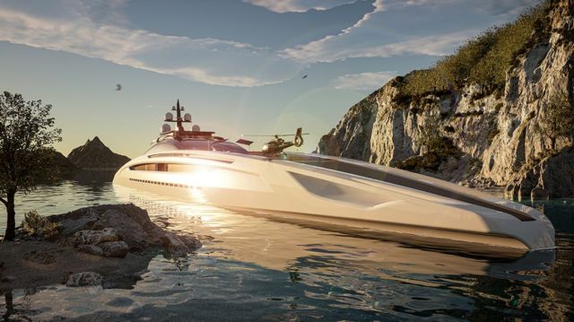 Sunrise 443-Foot Gigayacht concept (8)