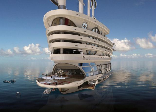 The Galleon 525-foot Sailing Gigayacht 