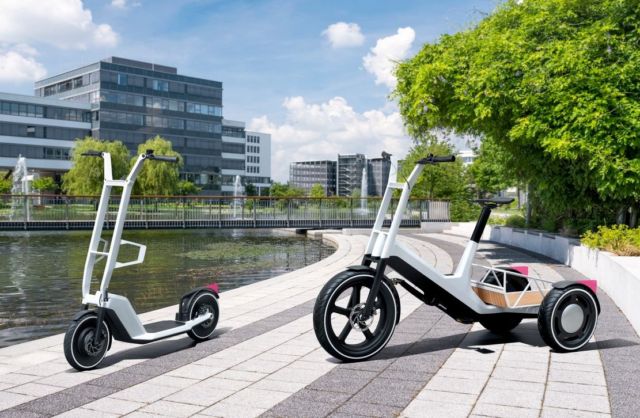 BMW Cargo bike and e-scooter concepts