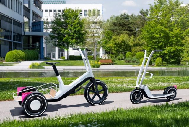 BMW Cargo bike and e-scooter concepts