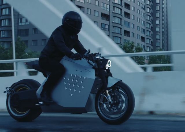 Da Vinci DC100 electric motorcycle (2)