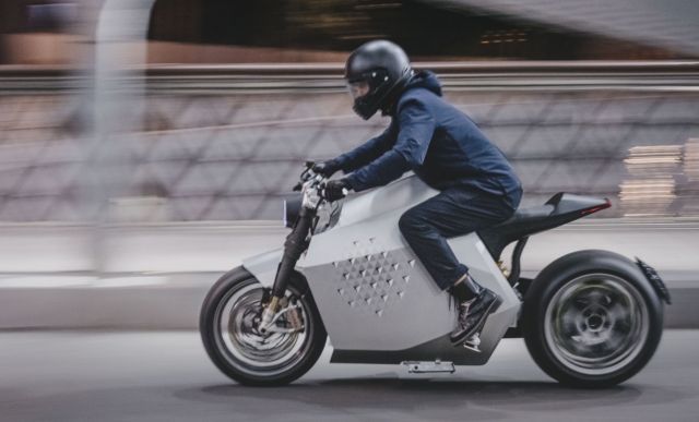 Da Vinci DC100 electric motorcycle (1)